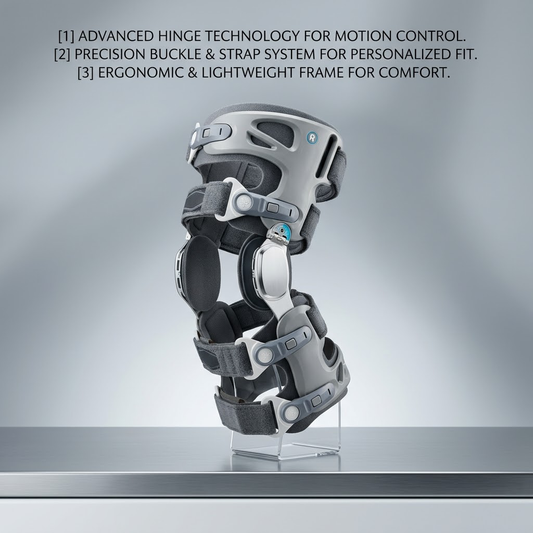 Zazivibecosh OA Unloader Knee Brace - Lightweight Low-Profile Support for Arthritis Pain Relief - Medial & Lateral Meniscus Injury & Osteoarthritis Recovery for Men & Women