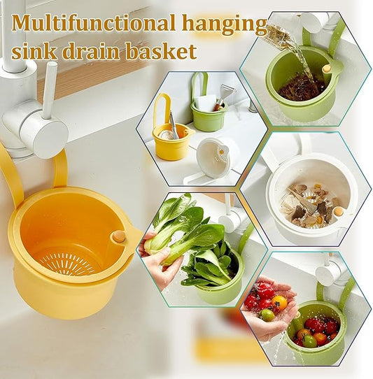 🔥 Hot Sale 50% OFF 🔥Orolaya® Multifunctional Hanging Sink Drain Basket