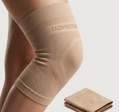 Zazivibecosh Knee Compression Sleeve for Men & Women - Knee Support for ACL, MCL, Meniscus Tear, Arthritis Pain Relief - Knee Braces for Patellar Tendonitis, Injury Recovery & Running
